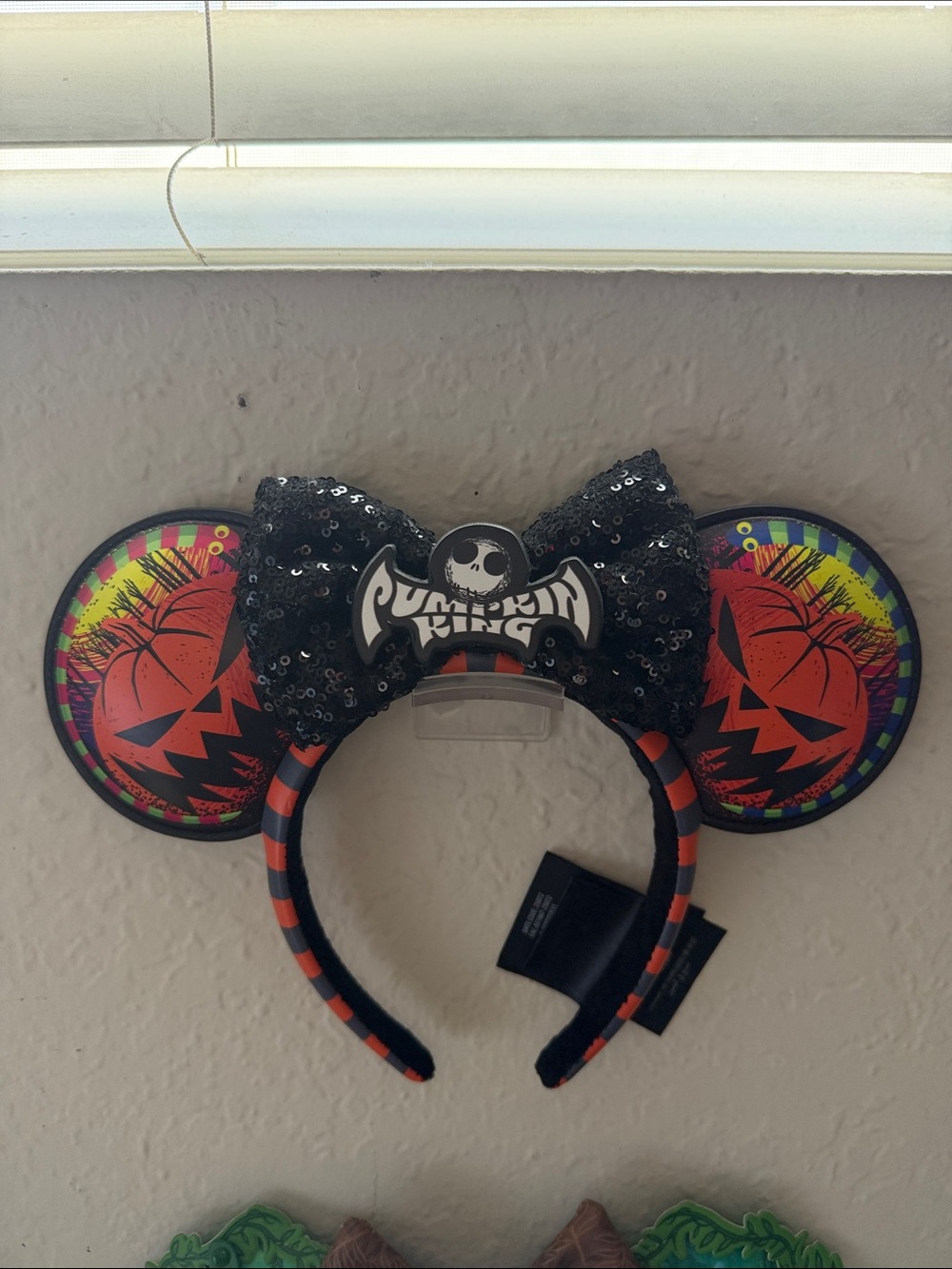 Disney pumpkin king ears
